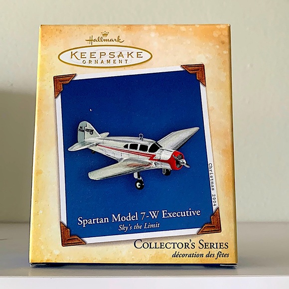 Hallmark Spartan Model 7-W Executive Sky's the Limit Keepsake Ornament - Picture 1 of 4